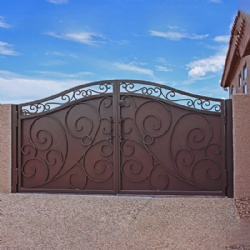 Wrought Iron Gate For Yard Or Garage