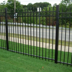 Simple Wrought Iron Fence