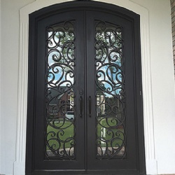 Wrought Iron Safety Door