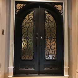 Wrought Iron Safety Door Double Door