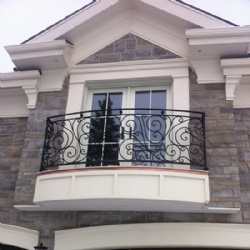 European Syle Window Wrought Iron Railing