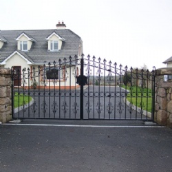 Villa Front Yard Anti-theft Steel Door
